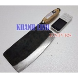 Bộ dao nhà bếp số 03 (dao thái vuông to, dao bài thái, dao chuối bột) Đa Sỹ - Khánh Linh làm bằng thép loại 1