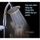 Bộ dây và bát sen tắm tăng áp xoay 360 độ