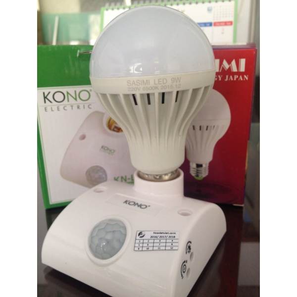 Bộ đèn Led cảm ứng tắt/mở tự động 08A-9W