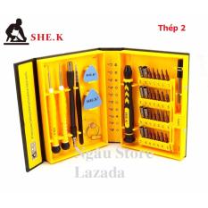Bộ đồ nghề dụng cụ sửa chữa tháo lắp điện thoại laptop SHE.K (Thép 2)