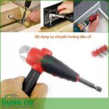 Bộ dụng cụ chuyển hướng mũi vít mũi khoan 105° với tay ghì