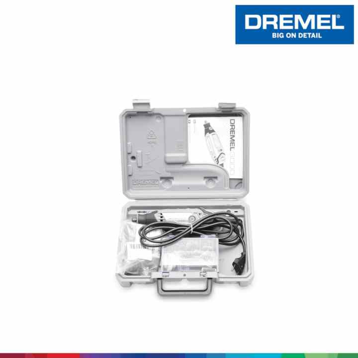 Bộ dụng cụ đa năng Dremel 3000 1/26, 26 phụ kiện Dremel F0133000PK (Đen phối trắng)