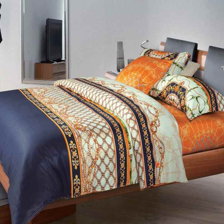 Bộ ga cotton lụa satin Julia J493