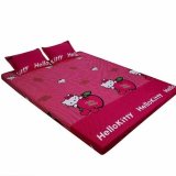 (FreeShip MAX) Bộ ga giường hello kitty (táo hồng)