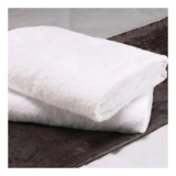 Bộ khăn mặt và khăn tắm cotton siêu thấm loại lớn BHOME 70x140cm (Trắng)
