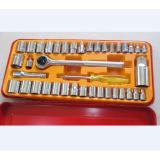 Bộ khẩu mở siết ốc và bugi 40 chi tiết