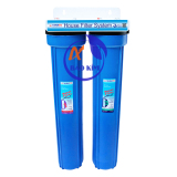 Bộ lọc nước 2 cấp lọc 20 inch Yamato (Xanh dương)