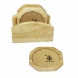 Bộ Lót Ly 6 Cái Gỗ Đức Thành 23201