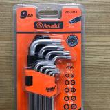 Bộ lục giác hoa thị Asaki AK-0413