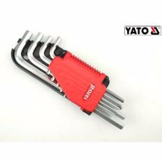 Bộ lục giác loại dài 9 chi tiết Yato YT-0502