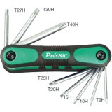 Bộ lục giác Pro'skit HW-121L (Xanh phối đen)