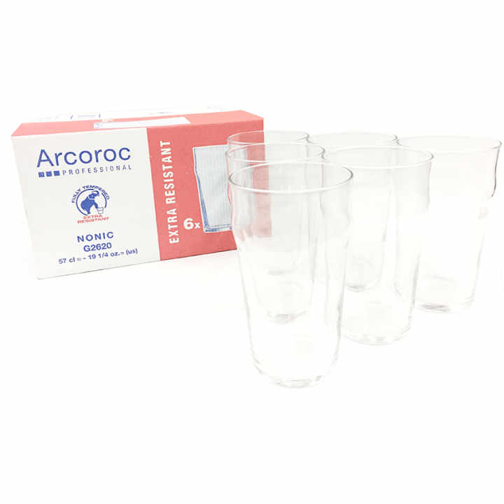 Bộ ly Luminarc Nonic G2620 (Thủy tinh trong suốt)