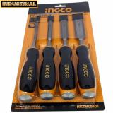 Bộ mũi đục gỗ INGCO HKTWC0401 (gồm 4 cây)