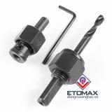 Bộ mũi khoan khoét lỗ 11 PCS