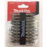 PH2X65mm Bộ mũi vít 10 chi tiết MAKITA D-33679