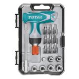 Bộ mũi vít 18 chi tiết Total TACSD30186