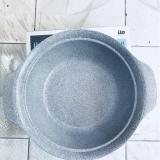Bộ nồi 21cm ceramic Ilo vân đá Korea