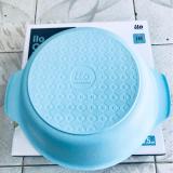 Bộ nồi 21cm ceramic Ilo vân đá Korea
