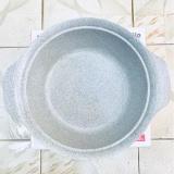 Bộ nồi 24cm ceramic Ilo vân đá màu hồng Korea