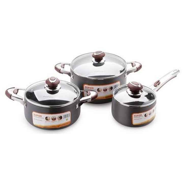 BỘ NỒI CANH OXY HÓA CỨNG SUPOR TW07007