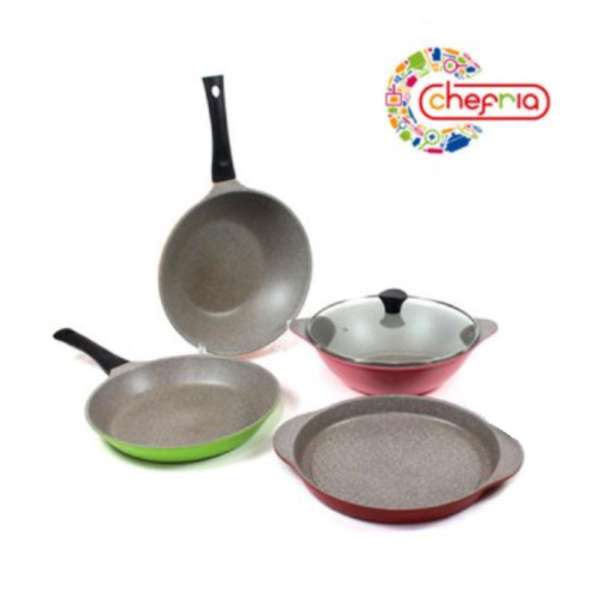 Bộ nồi chảo 5 món Chefria