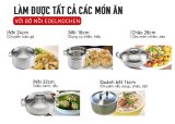 Bộ nồi Inox cao cấp 7 chiếc Edelkochen Plus