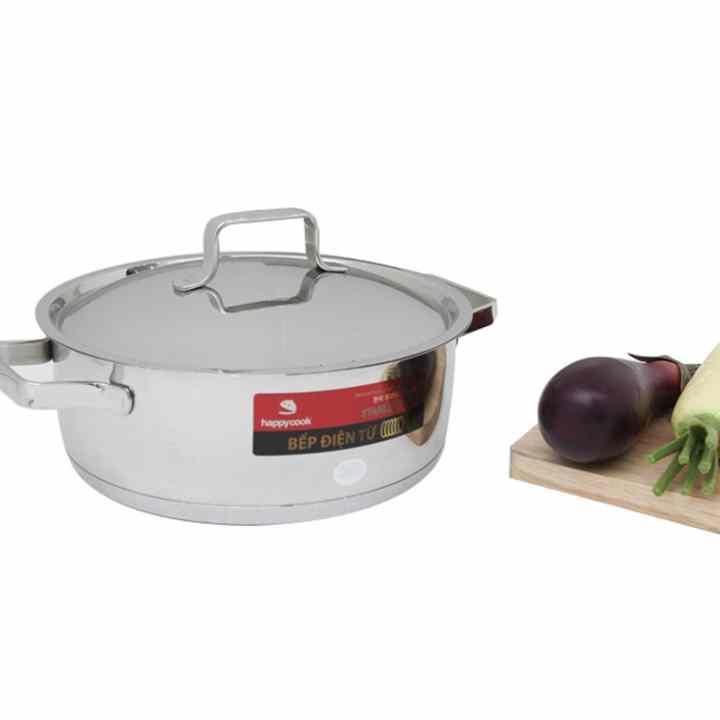 Bộ nồi quánh inox 3 đáy bếp từ Milan HC-06ML