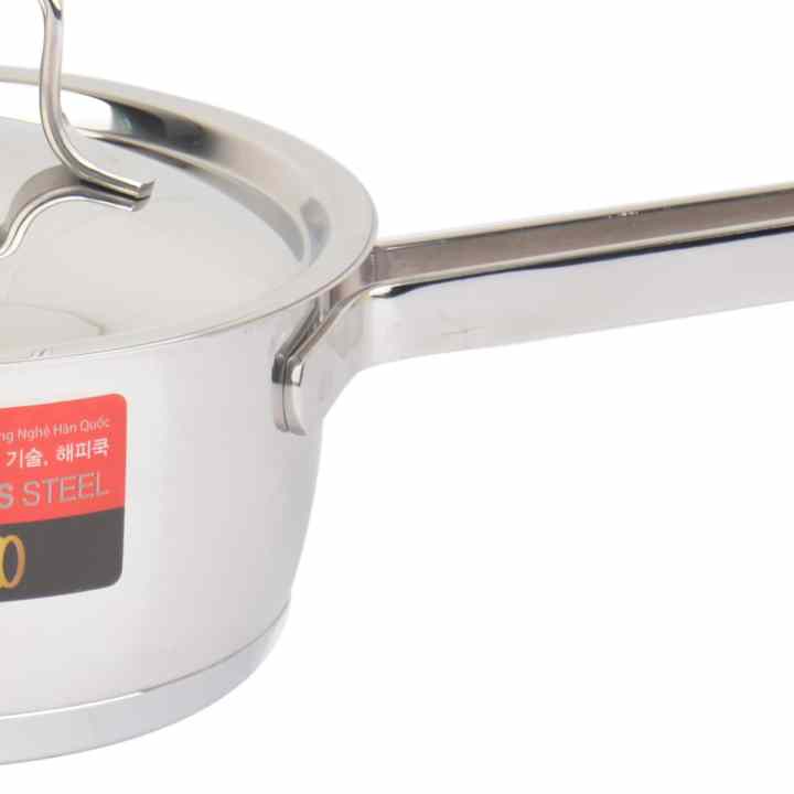 Bộ nồi quánh inox 3 đáy bếp từ Milan HC-06ML