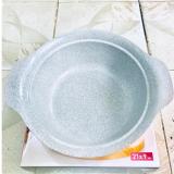 Bộ nồi vân đá ceramic ilo 21cm màu hồng Korea