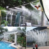 Bộ phun sương 20m ống + 10 béc + 1 lọc + 1 máy bơm loại lớn phun mạnh