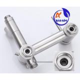 Bộ sen cây tắm đứng nóng lạnh inox 304 Kanto 01 (Bạc)