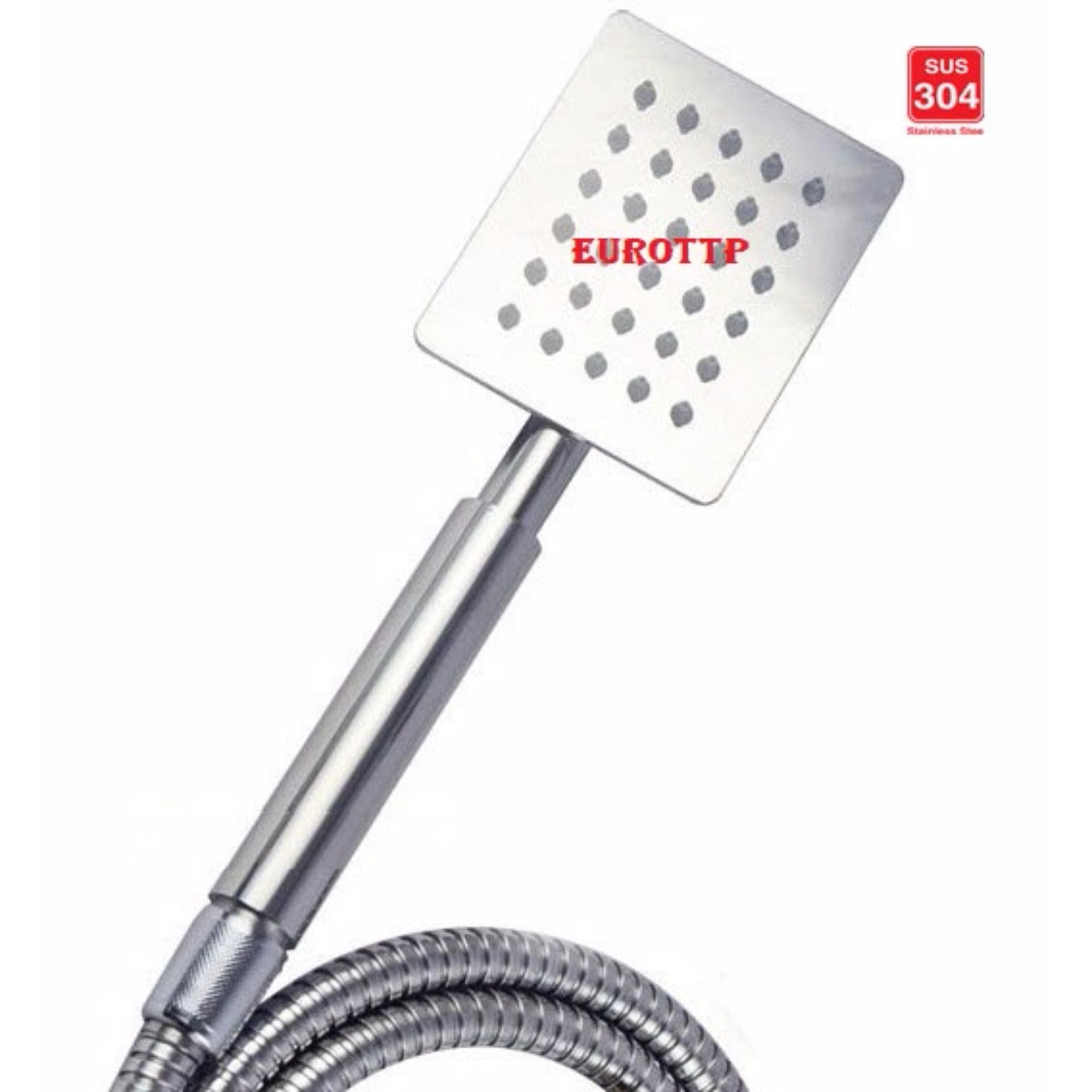 Bộ sen cây tắm đứng nóng lạnh Inox SUS 304 EUROTTP EU-1102 (vàng)