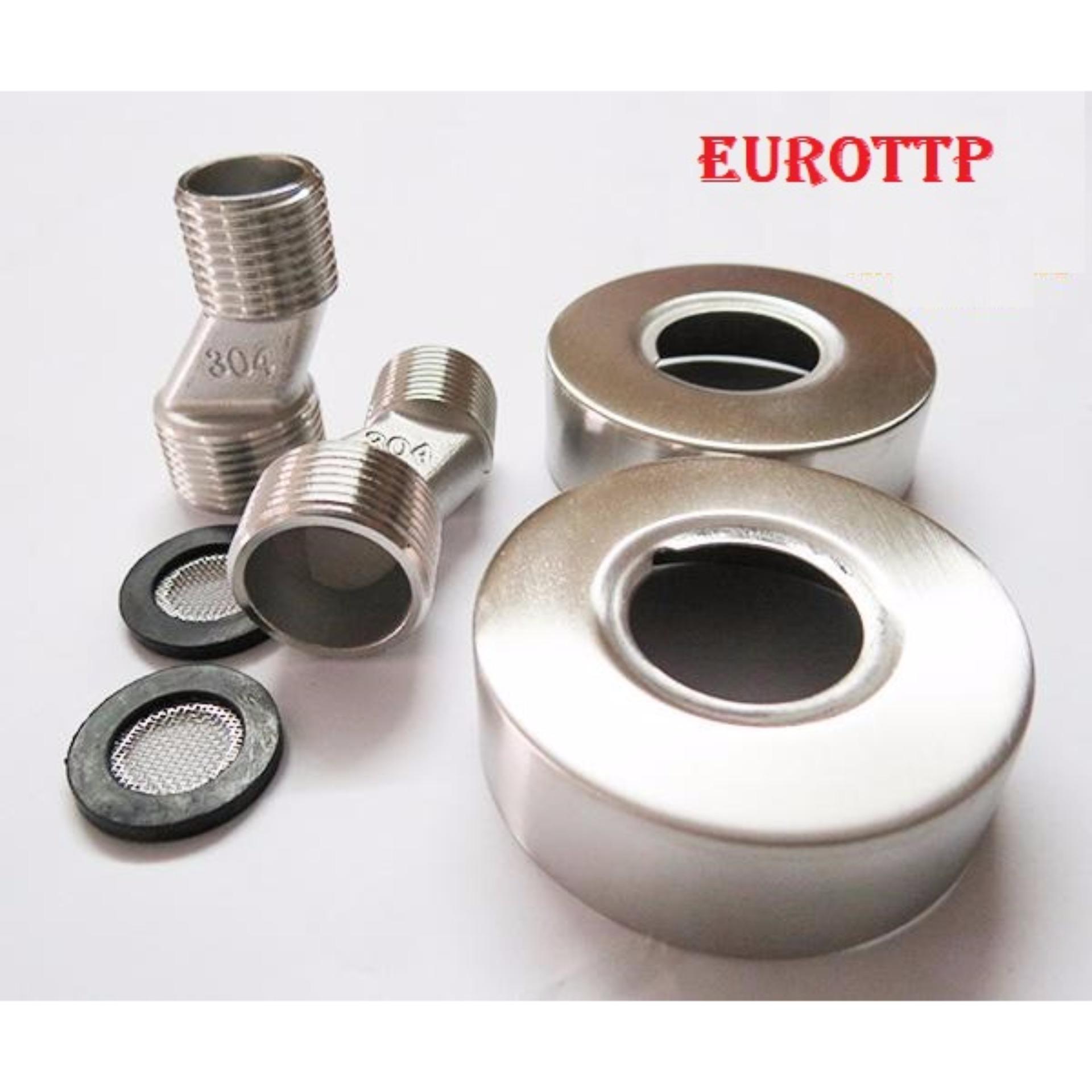 Bộ sen cây tắm đứng nóng lạnh Inox SUS 304 EUROTTP EU-1106 (vàng)