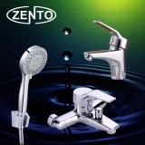 Bộ sen tắm và vòi lavabo Zento CB009