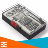 Bộ Tháo Bu Lông-Ốc Vít 17 Chi Tiết