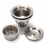 Bộ thoát nước dành cho bồn rửa chén 2 hố, inox 304