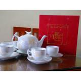 Bộ trà cao cấp - Gốm sứ Bát tràng