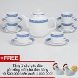 Bộ trà Minh Long 1.1L Chim lạc mới