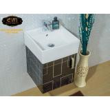 Bộ tủ Lavabo Inox + tủ kiếng  Eurolife CB-S02