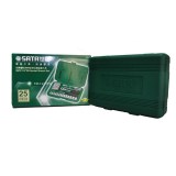 Bộ tuýp 25 chi tiết Sata 09001 (Bạc)