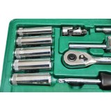 Bộ tuýp 25 chi tiết Sata 09001 (Bạc)