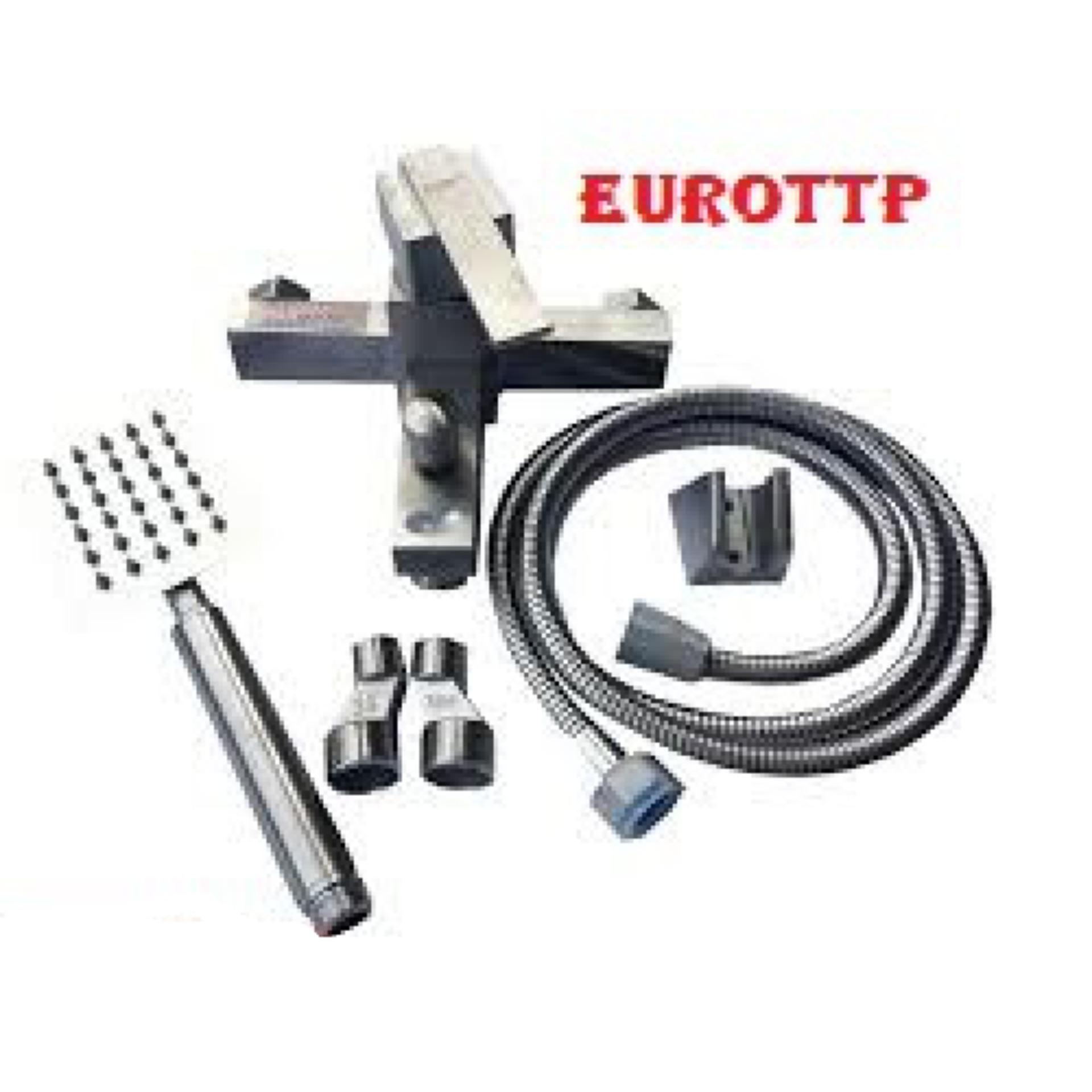 Bộ vòi sen nóng lạnh Inox SUS 304 EUROTTP EU-6601 (vàng)