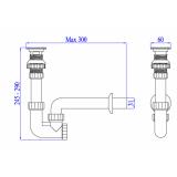[HCM]BỘ XẢ NHỰA LAVABO LẬT LV02