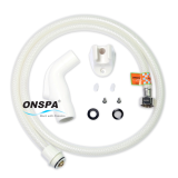 Bộ xịt vệ sinh cao cấp dây pvc xoay 360 onspa 114x 1m2