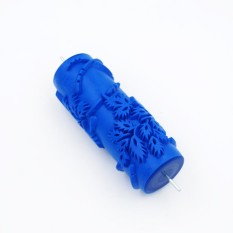 BolehDeals 5 Dập Nổi Họa tiết hoa văn thanh Lăn dụng cụ Treo Tường DIY Trang Trí Màu Xanh 10 #-quốc tế