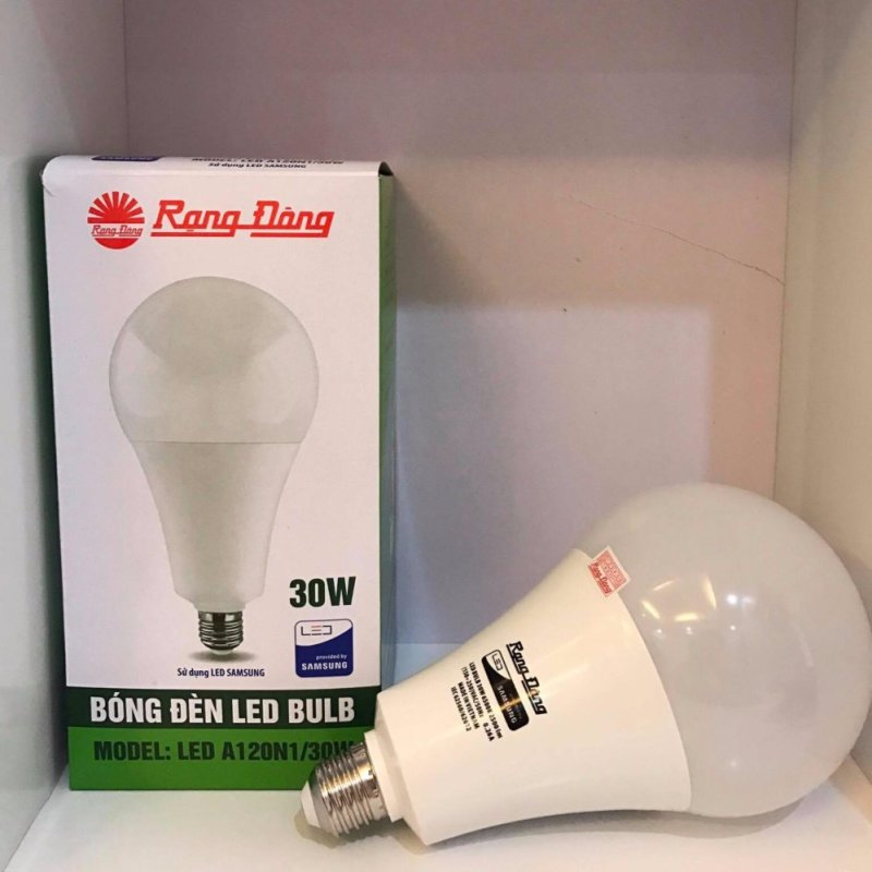 Bóng đèn Led Bulb Rạng Đông A120N1/30W Đui E27 tiết kiệm điện Bảo vệ mắt Siêu Sáng Tuổi thọ 15000 giờ BH 2 NĂM đổi mới