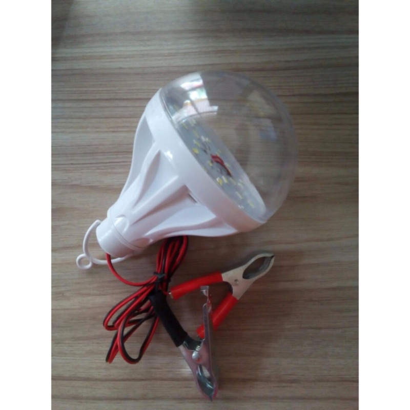 Bóng đèn LED kẹp bình ắc quy 12W-12V