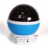 Bóng đèn LED máy chiếu bầu trời đêm đầy sao (Xanh)