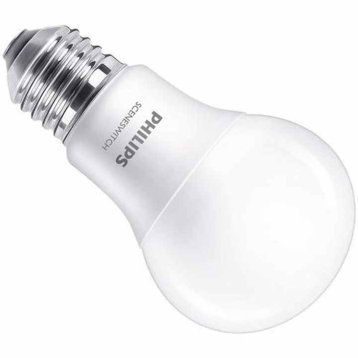 Bóng đèn led Philips 3 cấp độ ánh sáng 9W đuôi E27 (Ánh sáng vàng)