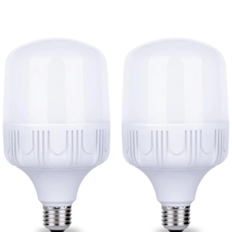 Bộ 2 bóng đèn Led trụ 30W Công Suất Cao - Phòng khách (Trắng)